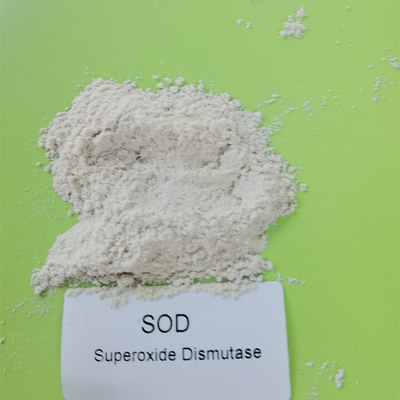 Do Dismutase material do Superoxide da GRAMA do cosmético da pureza 99% pó branco