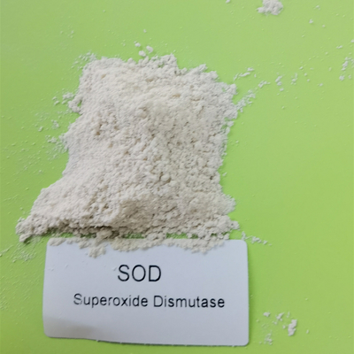 Do Dismutase material do Superoxide da GRAMA do cosmético da pureza 99% pó branco